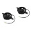 2Pièces Ventilateurs Refroidisseurs Été Plastique Métal Robust 9