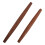 8Pièces Rouleaux De En Bois Ergonomiques Marron 3