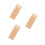 3Pcs Bamboo Washboards with Wave Pattern Khaki Handwash Laundry Boards 8