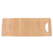 3Pcs Bamboo Washboards with Wave Pattern Khaki Handwash Laundry Boards