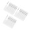 30Pcs Soft Silicone Lip Brushes White for Lip Balm Gloss and Makeup 6
