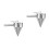 2Pcs Stainless Steel Kitchen Funnel Pancake Maker Dispenser for Baking 5