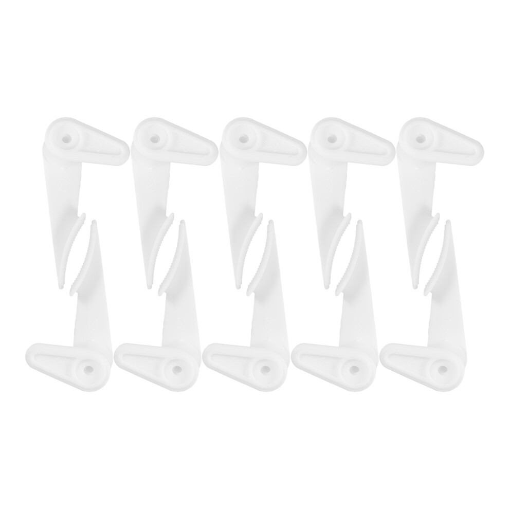 30Pcs Universal White Clip-On Lampshade Adapters For Ceiling Fixtures 3633977946896