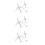 12Pcs Micro Landscape Plane Kits White Plastic Miniature Decor Toys 4