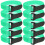 125Pcs Green Elastic Yoga Mat Straps with Hook and Loop for Home Use 1