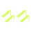 4Pcs Physics Teaching Inclined Plates Plastic Slopes for School Use 6