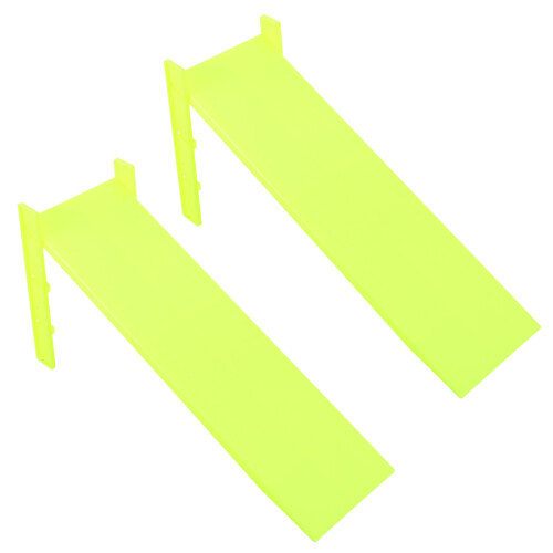 4Pcs Physics Teaching Inclined Plates Plastic Slopes for School Use 1