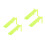 4Pcs Physics Teaching Inclined Plates Plastic Slopes for School Use 5