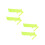 4Pcs Physics Teaching Inclined Plates Plastic Slopes for School Use 8