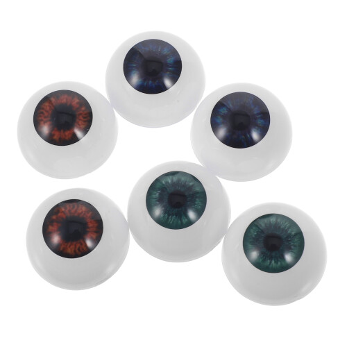 Durable Acrylic Fake Eyes for Doll Props Crafts