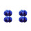 4Pièces Pompoms Portable Multicolores Pour Spectacles Animations 5