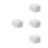 320Pcs Traceless Double-Sided Adhesive Squares Strong and Reusable 10