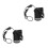 2Pcs Energy Efficient LED Stage Spotlights with Multicolor Modes Black 6