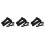 3Pcs Adjustable Electric Heated Handlebar Grips for Motorcycle Black 7