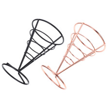 10 Pcs Cone Snack Holder Chicken Wings Stainless Steel
