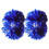 4Pièces Pompoms Portable Multicolores Pour Spectacles Animations 2
