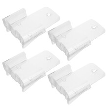 8Pcs Transparent Acrylic Brochure Display Holder for Trifold Leaflets