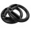 4Pcs Durable Pull Rings Black ABS Fitness Rings for Exercise 1