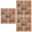 15Pcs Brown Cookie Boxes with Window Durable Kraft Paper Packaging 6