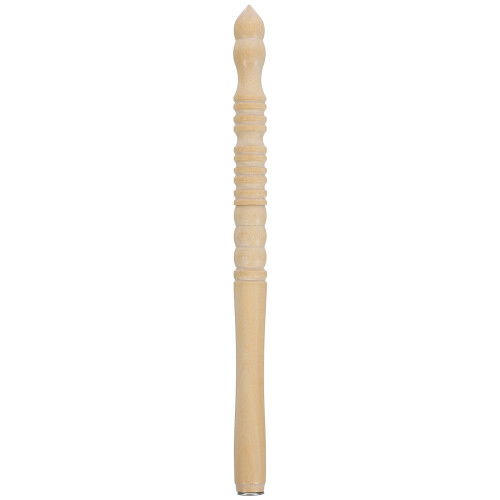 2Pcs Bamboo Pencil Lengthener Extender Khaki Compact Art Tools Holder
