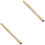 2Pcs Bamboo Pencil Lengthener Extender Khaki Compact Art Tools Holder 4