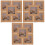 15Pcs Brown Cookie Boxes with Window Durable Kraft Paper Packaging 3