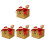 4Pcs Wicker Storage Baskets with Lid for Bathroom and Kitchen 2