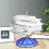 8Pcs Plastic Receipt Holder Organizer Versatile Business Card Holder 4
