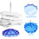 8Pcs Plastic Receipt Holder Organizer Versatile Business Card Holder 7