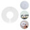 40Pcs Plastic Baby Hanger Dividers for Closet Size Sorting 11