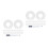 40Pcs Plastic Baby Hanger Dividers for Closet Size Sorting 7