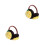 2Pcs Kids Earmuff Plush Warm Earflap Winter Ear Protector Multi Color 7