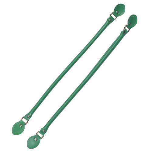 2Pairs Green Replacement Handles Thick DIY Shoulder Bag Straps