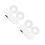 40Pcs Plastic Baby Hanger Dividers for Closet Size Sorting 6
