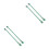 2Pairs Green Replacement Handles Thick DIY Shoulder Bag Straps 10