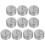 30Pcs Compact Metal Calibration Weights for Lab and Industrial Use 1