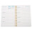2Pcs Black Wirebound Notepad Student Planner with Lined Pages 1