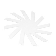 5Pcs Transparent Acrylic Spiral Basket Weaving Kits for Arts Storage