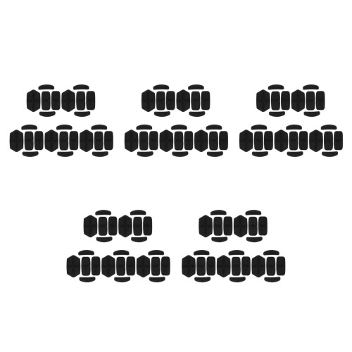 125Pcs Black High Density Foam Hat Insert Padding for Cycling 2