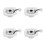 4Pcs ABS Rv Water Hookup Valve with Backflow Prevention for Campers 9