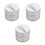3Sets Airtight Silver Iron Cookie and Candy Box for Storage and Party 4