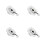 4Pcs ABS Rv Water Hookup Valve with Backflow Prevention for Campers 5
