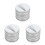 3Sets Airtight Silver Iron Cookie and Candy Box for Storage and Party 9