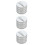 3Sets Airtight Silver Iron Cookie and Candy Box for Storage and Party 10