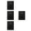4Pcs Compact Black Hard and Monthly Planner 2026 7