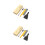 2Pcs Durable Deicing Car Snow Scrapers Lightweight Easy Use 4