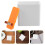 2Pcs Waterproof Plastic Money Storage Box White Hidden Charger Case 10