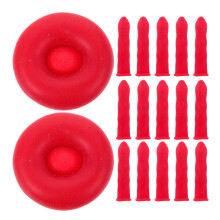 120Pcs Rubber Caulk Caps for Home Use Red Caulk Saver Tube Sealer