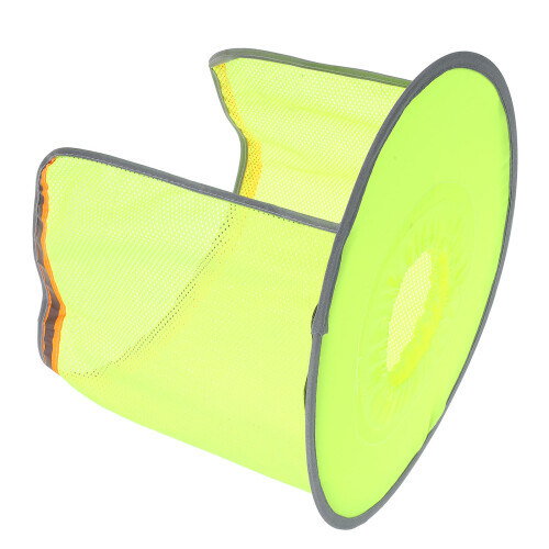2Pcs Durable Yellow Hard Hat Full Brim Shade Sun Visor Accessories 1