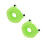 2Pcs Cat Surgery Cone Light Green Comfortable Durable Pet Collar 5